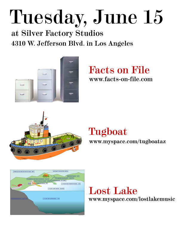 June 15, 2010 at Silver Factory Studios with Tugboat and Lost Lake