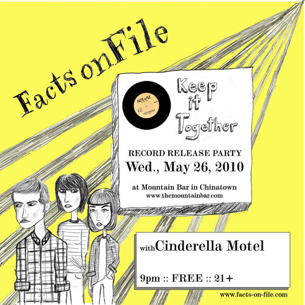 May 26, 2010 Record Release Show at Mountain Bar with Cinderella Motel